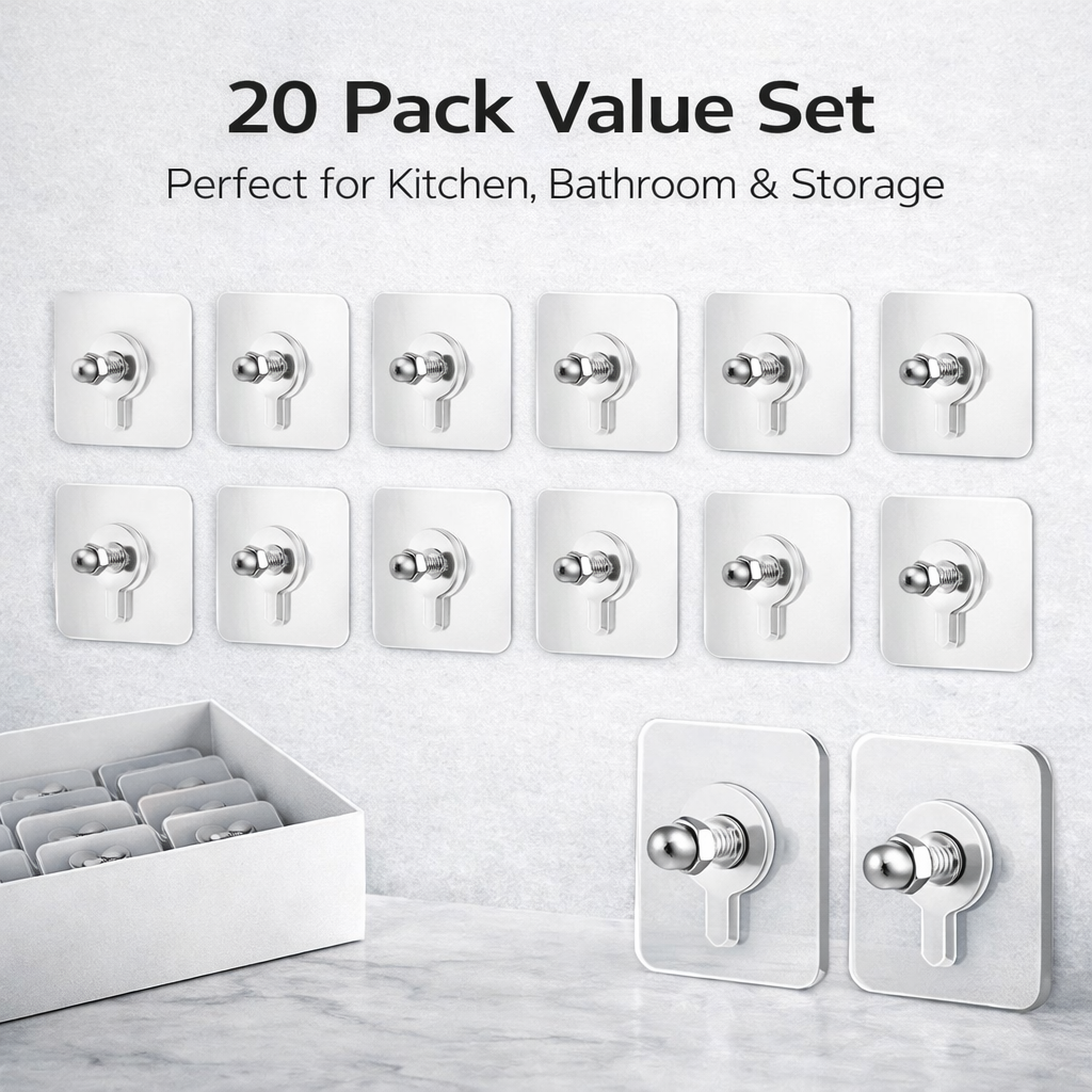 Strong Adhesive Frame Hooks