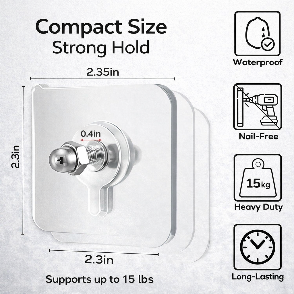 Strong Adhesive Frame Hooks