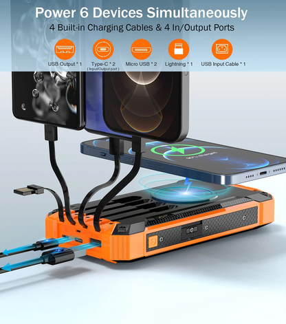 Power Bank Wireless 36000mAh