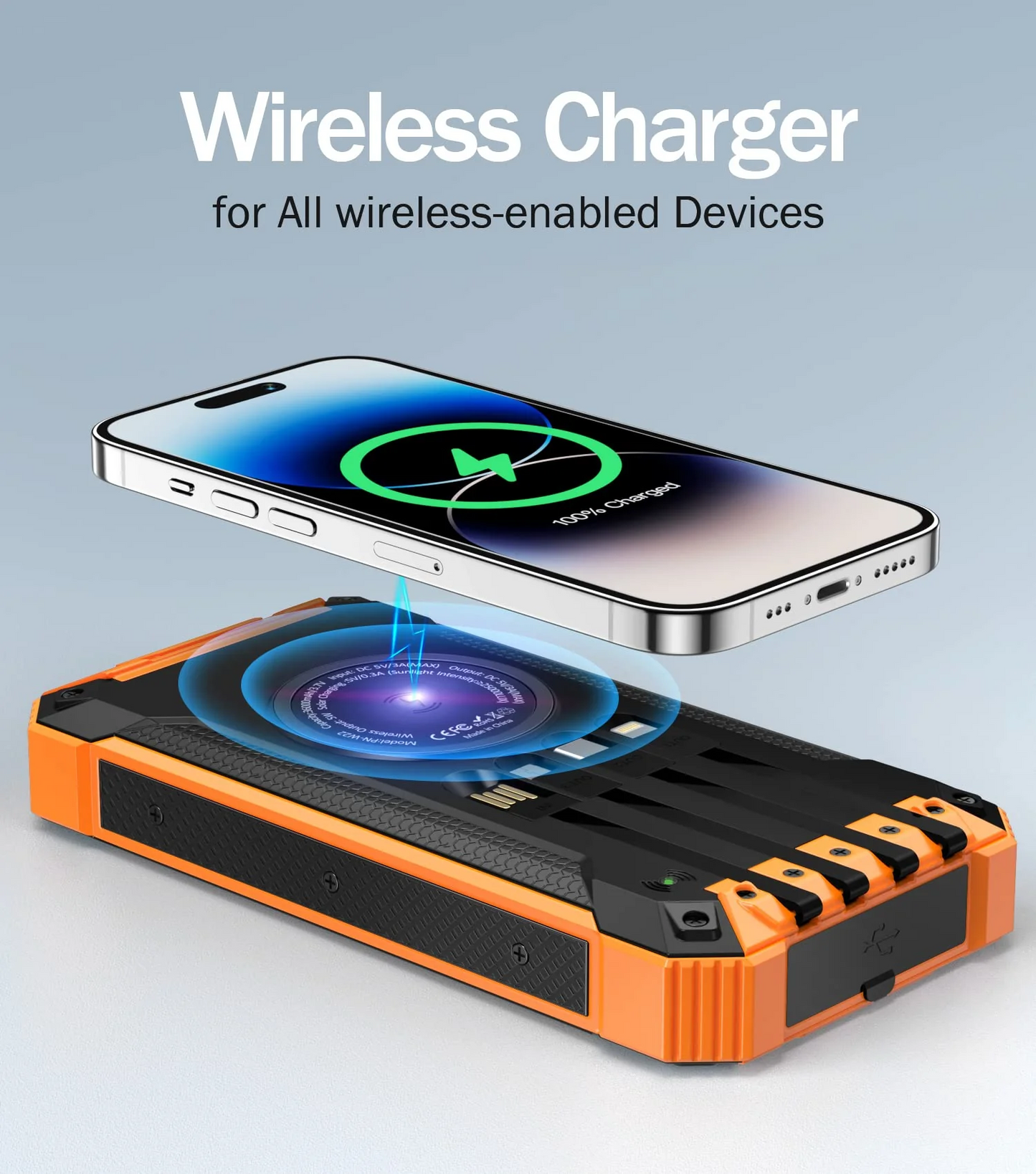Power Bank Wireless 36000mAh