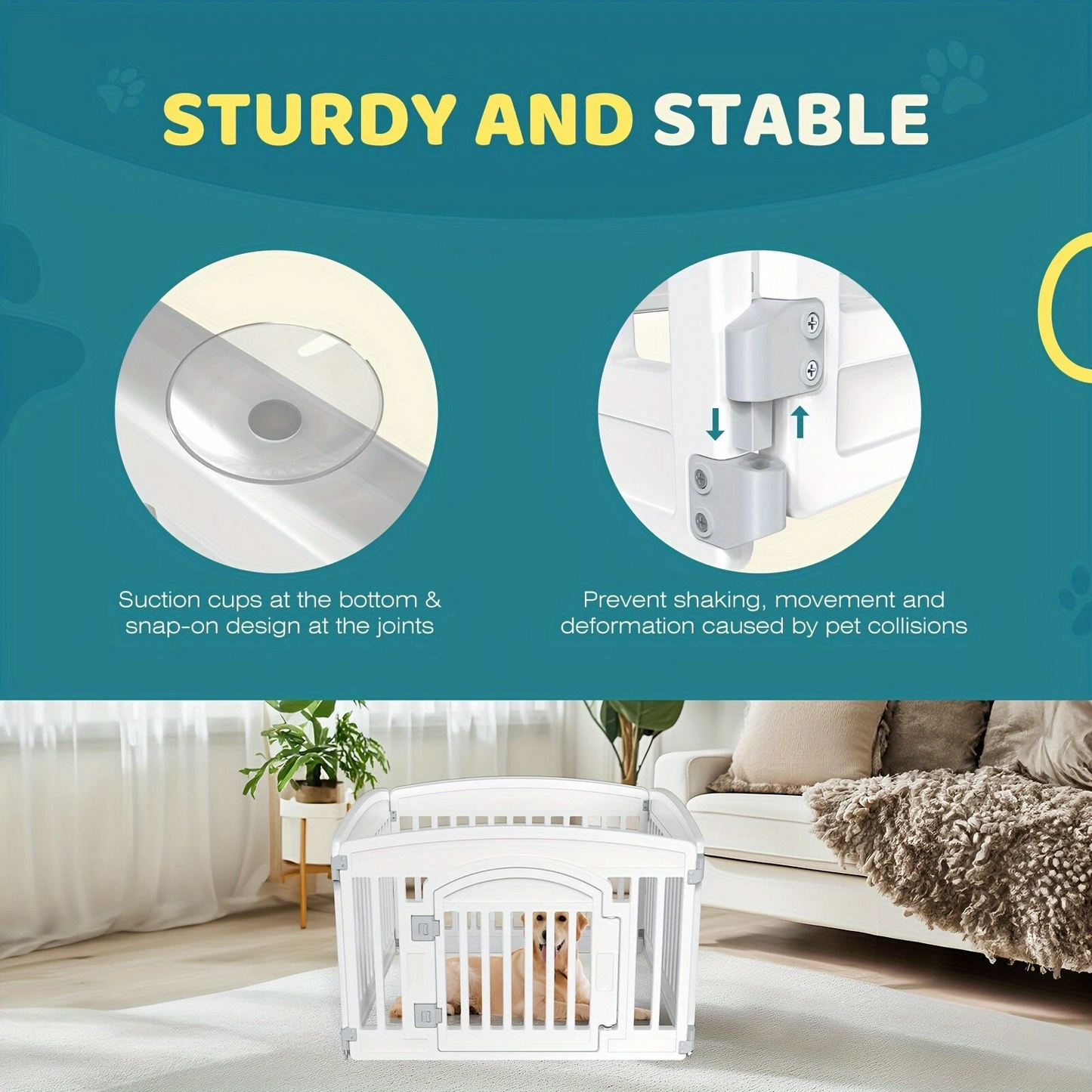 Secure Pet Playpen